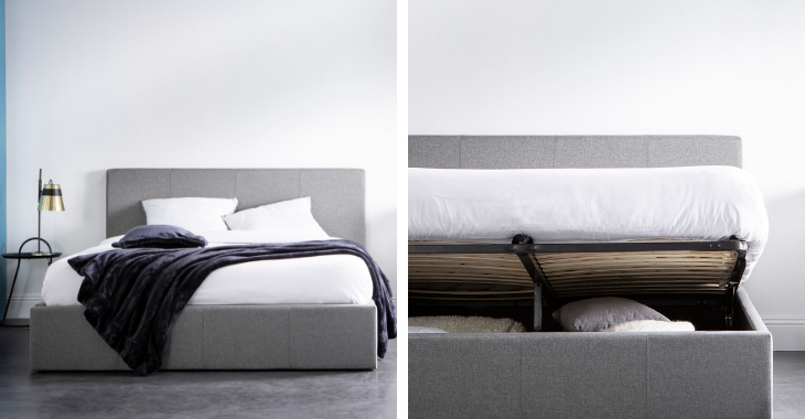 lit coffre design avec rangement