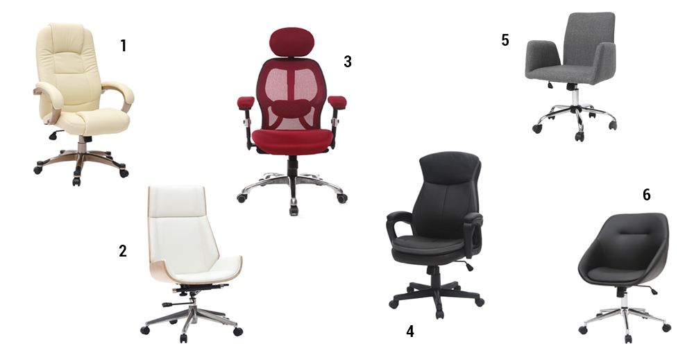 Sélection de fauteuils de bureau confortables et design
