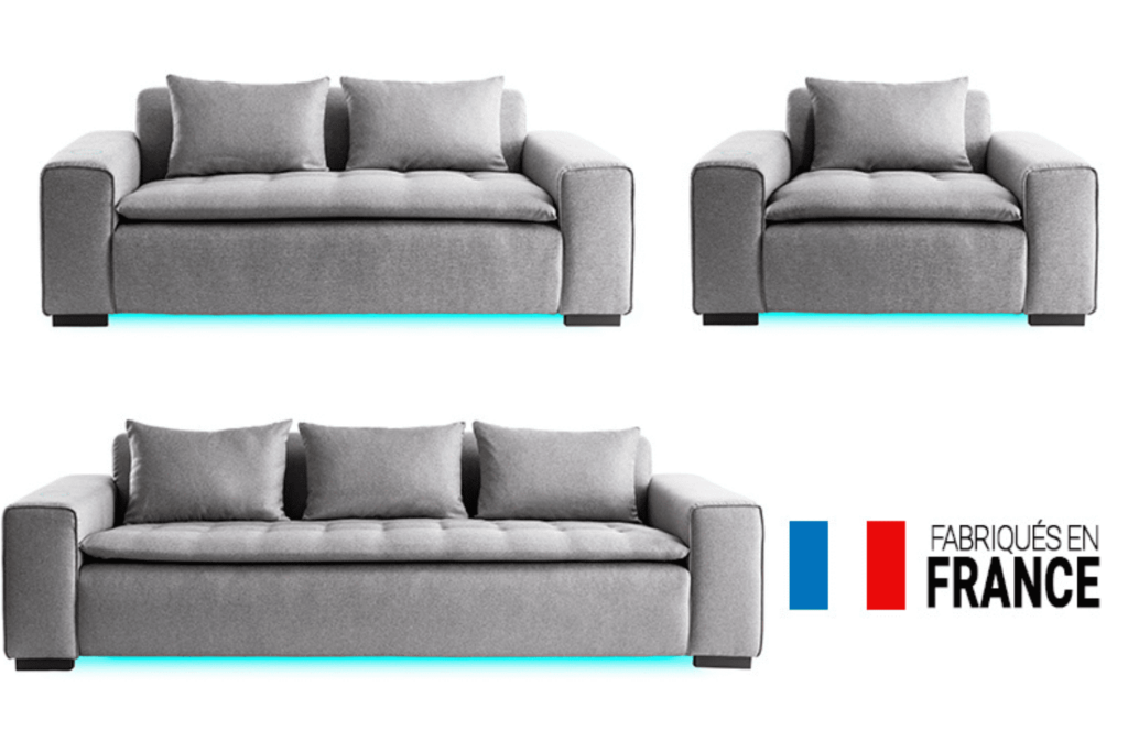 Collection des fauteuils et canapés connectés Miliboo