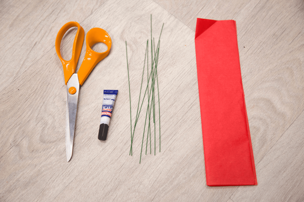 Matériel DIY coquelicot