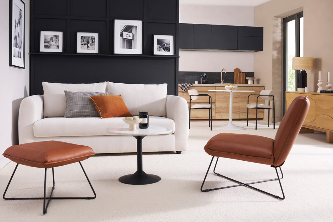 Aménagement studio moderne industriel